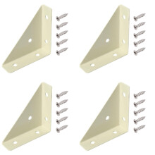 Corner Brackets for Wood Metal 4 Pack 2.55 Inch