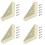 Corner Brackets for Wood Metal 4 Pack 2.55 Inch 1