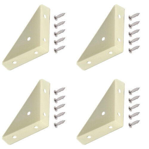 Corner Brackets for Wood Metal 4 Pack 2.55 Inch