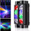 RGBW LED Moving Head Light 8x3W 540 Rotation Black 1