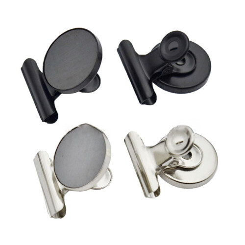 Magnetic Clips Heavy-Duty 6 Pcs White