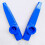 Plastic Kazoos with Flute Diaphragms 10 Pieces in 5 Colors 5