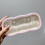 Hard Shell Eyeglasses Case Clear Pink 2 Pcs 7