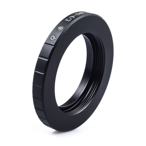 M42 to Four Thirds Lens Mount Adapter Anodized Aluminum 1