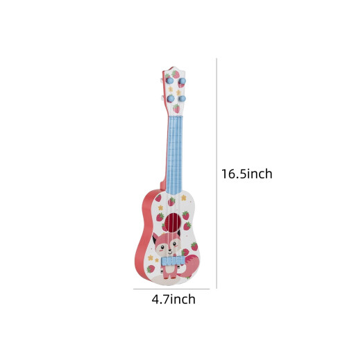 Pyaiiner Ukulele Mini Guitar Toy for Beginners with Tuning 2