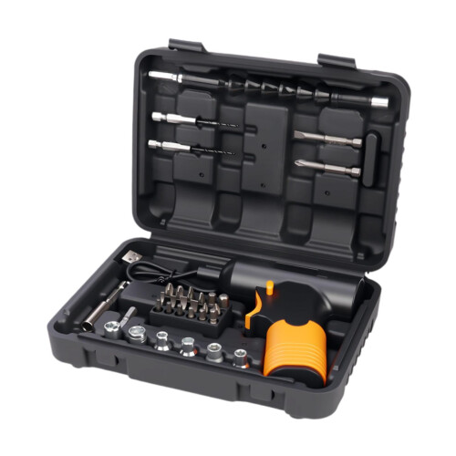 Electric Screwdriver Set Rechargeable 12V 2-Piece 1