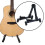 Electric Guitar Stand A-Frame Foldable Tripod Black 6