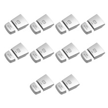 10X ABS Chrome Electronic Hand Brake P Button Decoration Cover for F10 F07 F01 X3 F25 X4 F26 F11 F06 X5 F15 X6 F16