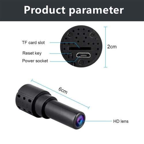 Mini WiFi 1080P hidden IP camera with night vision 2