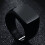 Wedding Ring Solid Gold Stainless Steel Square Band for Men 5