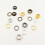Grommets Eyelets 4 Color 200 Pcs 6mm with Tool 7