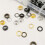Grommets Eyelets 4 Color 200 Pcs 6mm with Tool 4