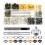 Grommets Eyelets 4 Color 200 Pcs 6mm with Tool 3
