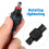 Power Supply Cable Extension Kit for Solar Lamp Black 1 Pack 4