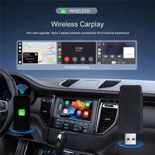 Cablato A Wireless Carplay Box Carplay Dongle AI Box Assistente Vocale Adattatore Carplay WIFI Collega e Usa