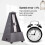 Universal Pyramid Mechanical Metronome ABS Material 1 Piece 7