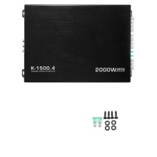 Class AB Car Audio Modified 4-Channel 4x80w High-Power Audio Amplifier Four-Door Speaker Active Subwoofer Stable Output