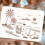 Beach Scenery Stencil Ocean Theme 8.3x11.7 in Reusable 3