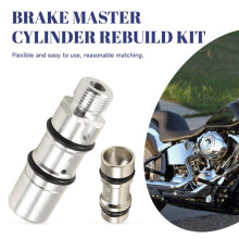 42382-87 Motorcycle Rear Brake Master Cylinder Rebuild Kit for -Davidson Softail 1987-17 FXR 1987-00 Dyna 1991-17