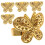 Golden Iron Thimbles for Hand Sewing 5 Pieces 5