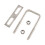 Square Bolts Stainless Steel 5 Pieces 7