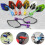 Motorcycle Handlebar Mount Rearview Mirrors 8mm 10mm 2 pcs 2