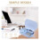 Household Stapler Handheld Tape Cutter Set 6