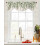 Spring Green Sage Leaf Valance Linen Rod Pocket Adjustable 4