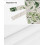 Spring Green Sage Leaf Valance Linen Rod Pocket Adjustable 7