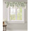 Spring Green Sage Leaf Valance Linen Rod Pocket Adjustable 2