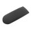 Couvercle de console centrale en tissu noir pour VW Golf 2