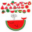 Watermelon Stickers Summer Party Fruit Decals 50 Pieces 5