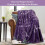 Couverture douce violette pour grand-mère 152 x 127 cm 4