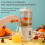 Electric Citrus Juicer Portable 600ml 6
