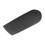 Couvercle de console centrale en tissu noir pour VW Golf 4