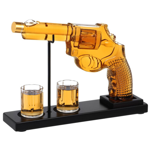 Whiskykaraffset Blyfritt glas 1 Karaff 2 Glas 1