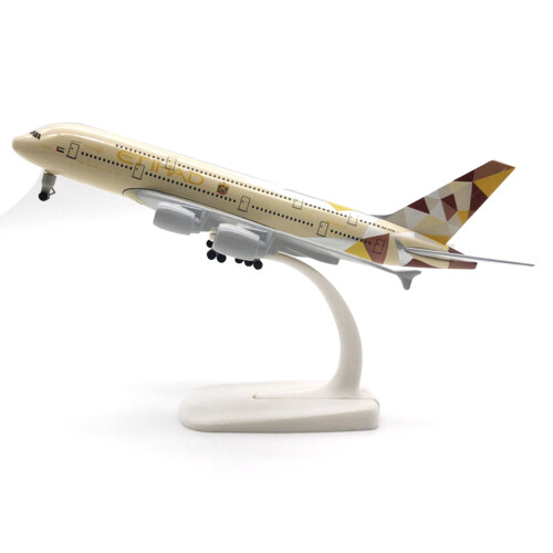 Etihad Airlines A380 Alloy Model Airplane 1:300 Scale 1