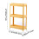 Slim 3-Layer Rolling Storage Cart with Wheels 3