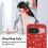 Θήκη Glitter με αντικραδασμική προστασία για Google Pixel9Red TPU/PC 2