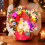 Weihnachtskarte mit Musik und Lichtern, 13 Zoll, 3D-Pop-up 4