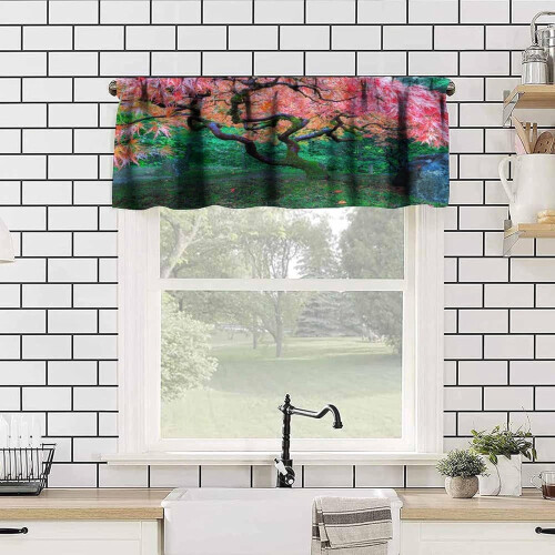 Κουρτίνα Tropical Forest Valance 54x18 Rod Pocket 1