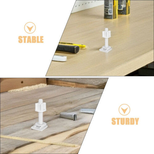 Ensemble de 2 boulons de fixation pour toilettes HOMEMAXS 2