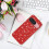Θήκη Glitter με αντικραδασμική προστασία για Google Pixel9Red TPU/PC 7