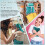 Corduroy make-uptassenset voor dames, 3-delig 5
