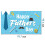 Vatertags-Partybanner, blauer Polyester-Hintergrund, 78,7 x 2