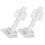 Ensemble de 2 boulons de fixation pour toilettes HOMEMAXS 5