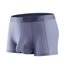 Boxers pour hommes avec poche, taille 3XL, mélange de soie respirant