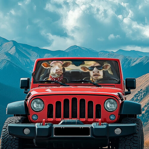 Parasole per parabrezza per Jeep Wrangler JL/JLU e Gladiator 2
