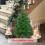 Silberner Weihnachtsbaum, 30 cm, künstlicher Mini-Kiefernbaum mit Lametta 2