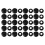 License Plate Bolt Caps Locking Screws 40 Pairs 7